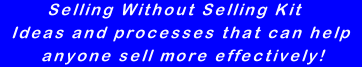 Selling Without Selling Kit from Terri Levine