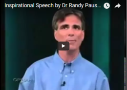 Ins[piring video - Randy Pausch - the last speech