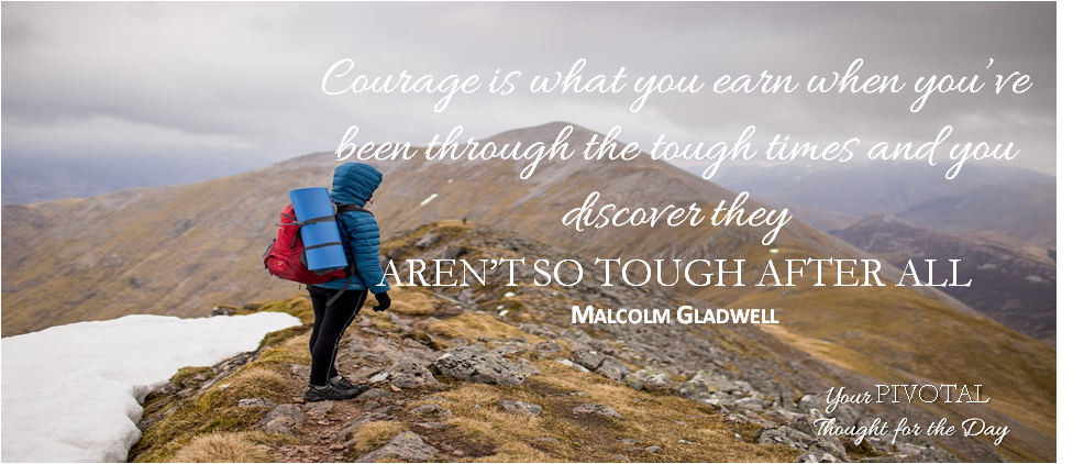 Pivotal Uplifting quote from Malcolm Gladwell