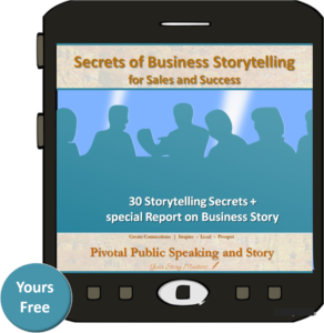 Secrets of Business Storytelling or sales and success - free