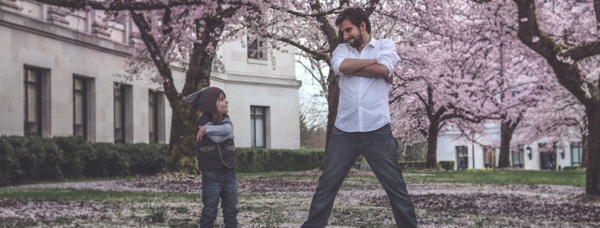 Father and child, pivotal parenting