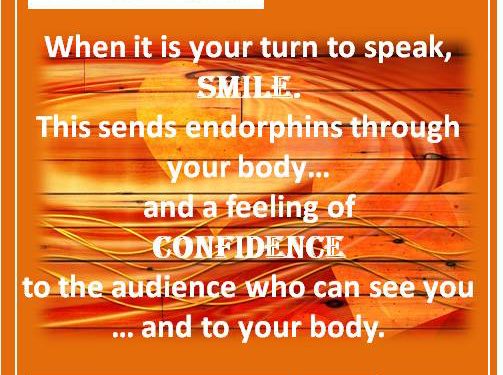 Pivotal Public Speaking - Smile for confidence and connection